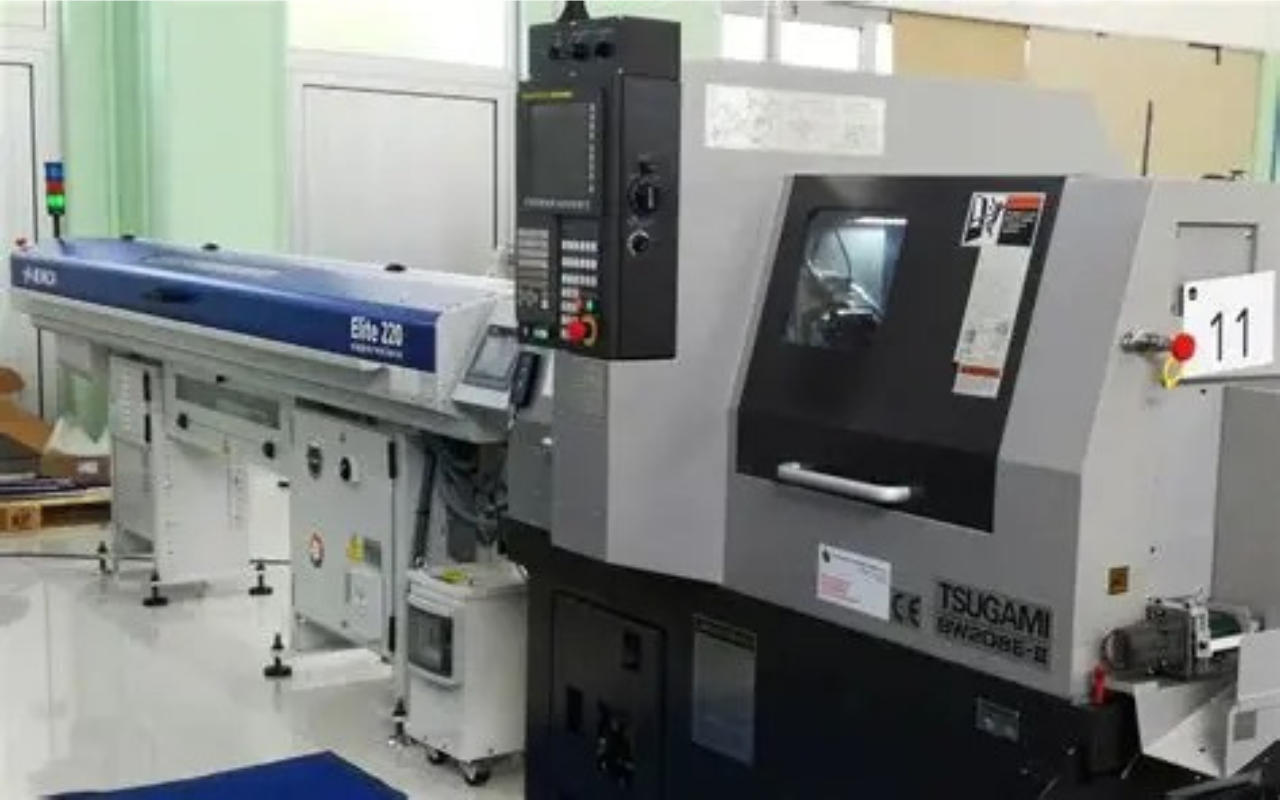 Tsugami sliding head machine